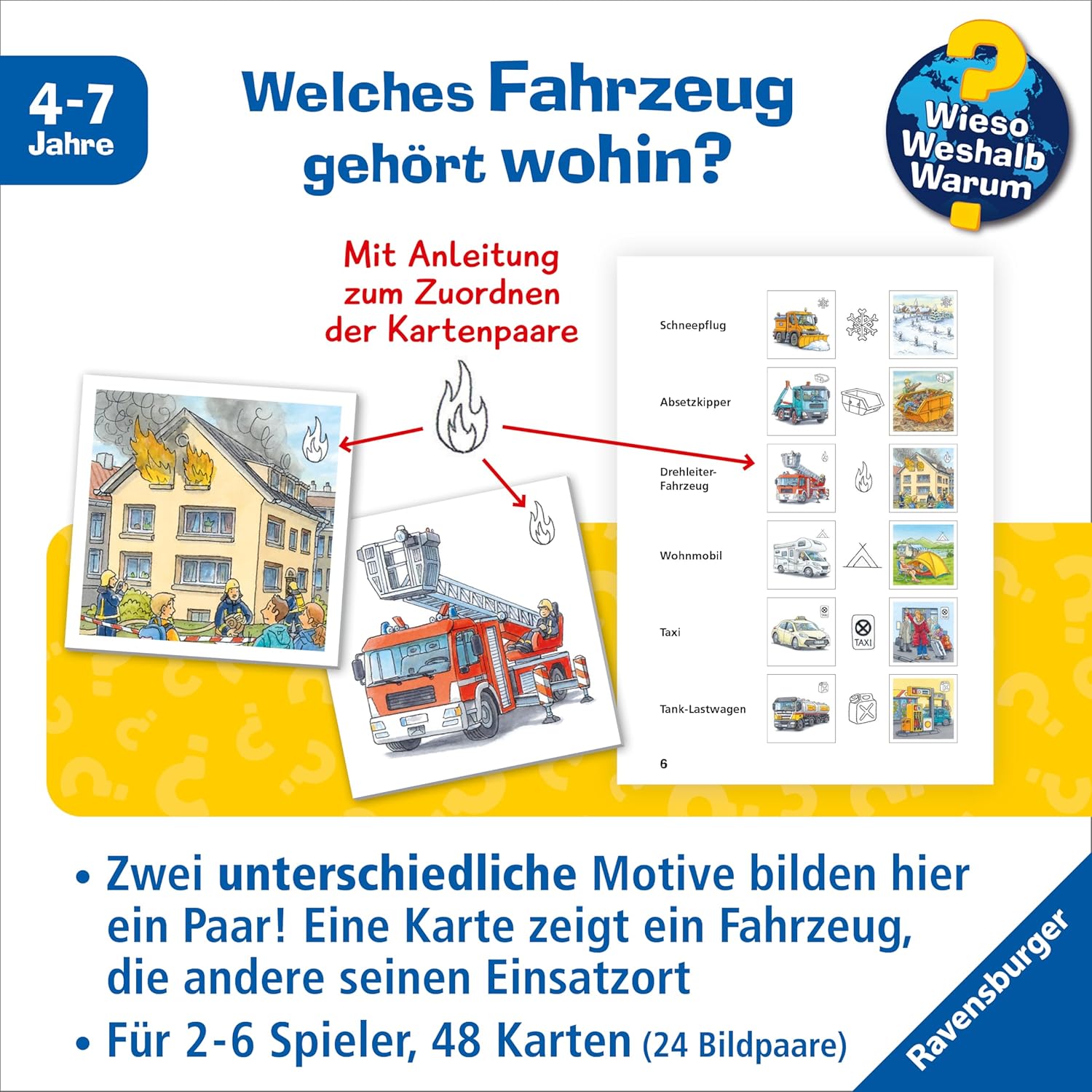 Ravensburger Vehicles Memory Game – Fun Learning Card Game