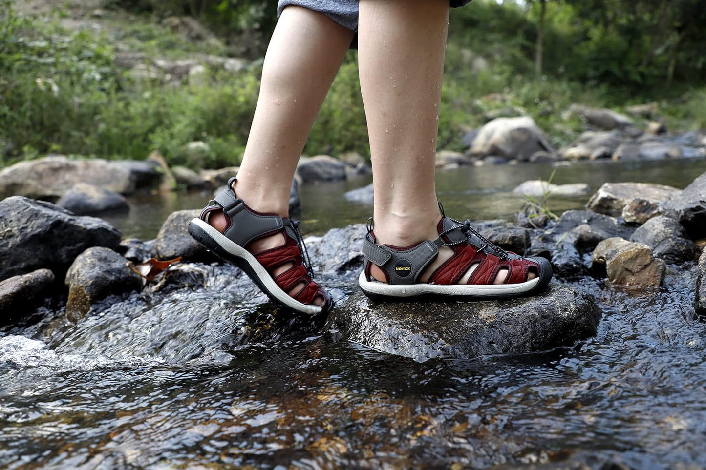 Knixmax Lightweight Non‑Slip Sport Sandals for Men & Women – Outdoor Hiking Footwear