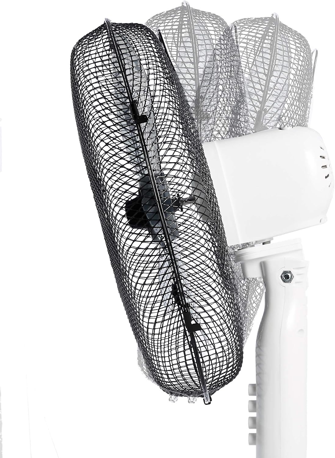 Amazon Basics Oscillating Fan with Stand, 3 Speed, 40W, Black