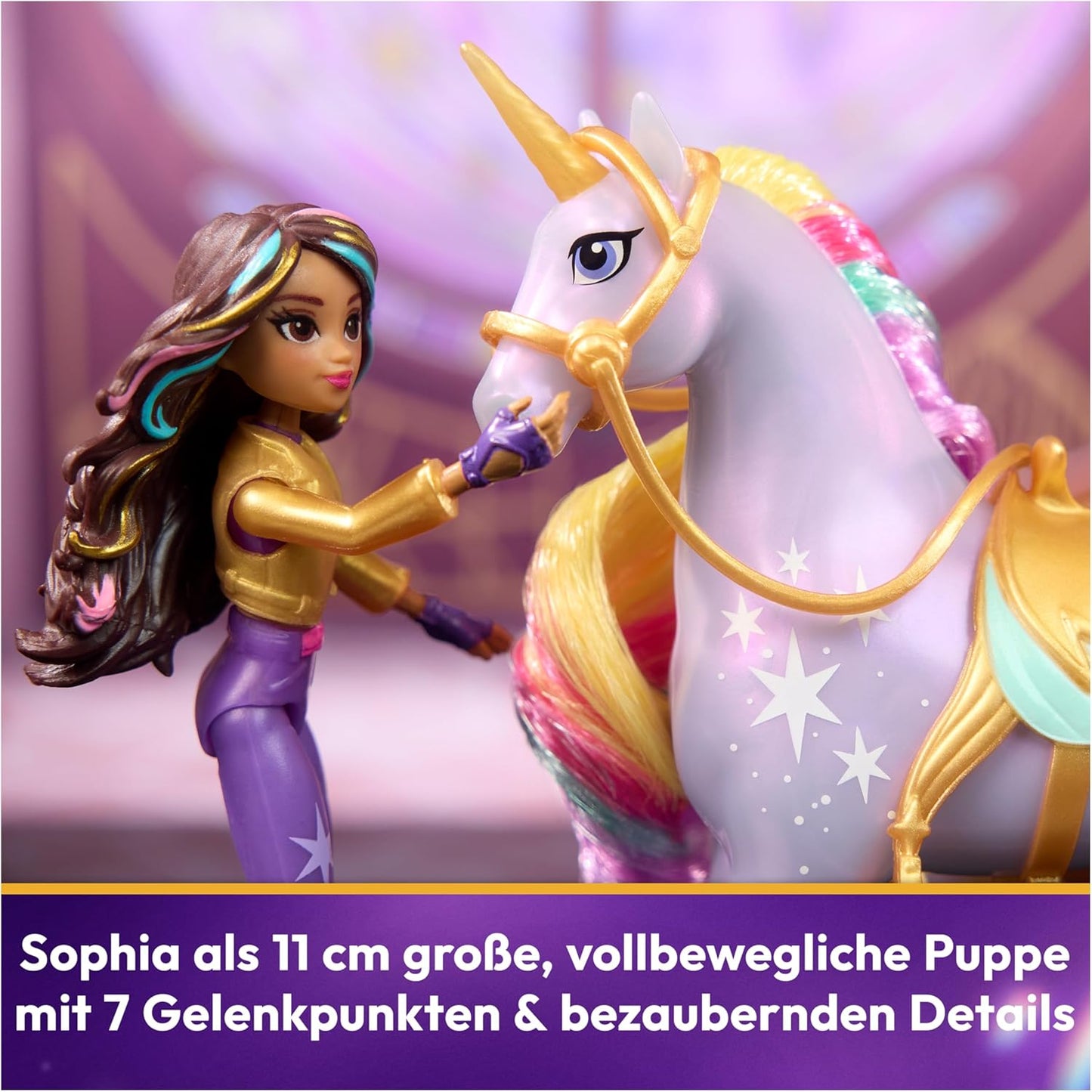 Unicorn Academy Sophia & Wildstar 12cm Articulated Figure Set