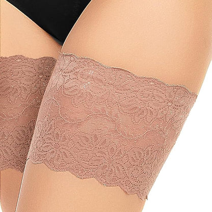 GLAMORY Women's Anti-Chafing Elastic Thigh Band Leg Warmers