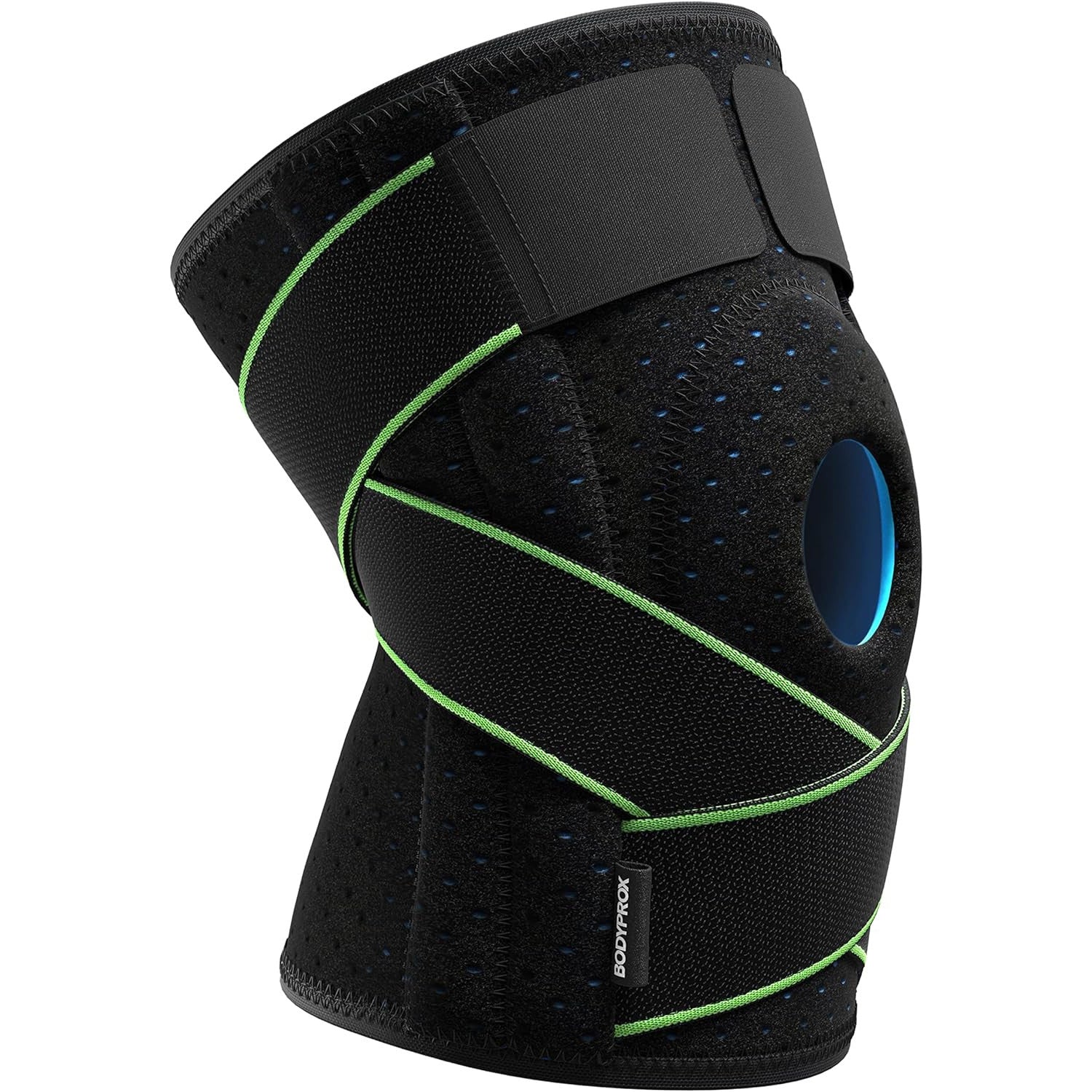 Bodyprox Knee Brace with Stabilizers and Gel Patella Pads