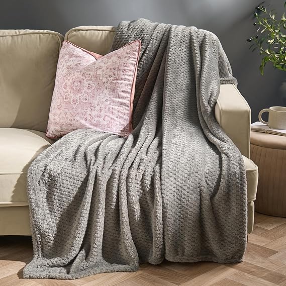 Dreamscene OHS Waffle Throw Blanket