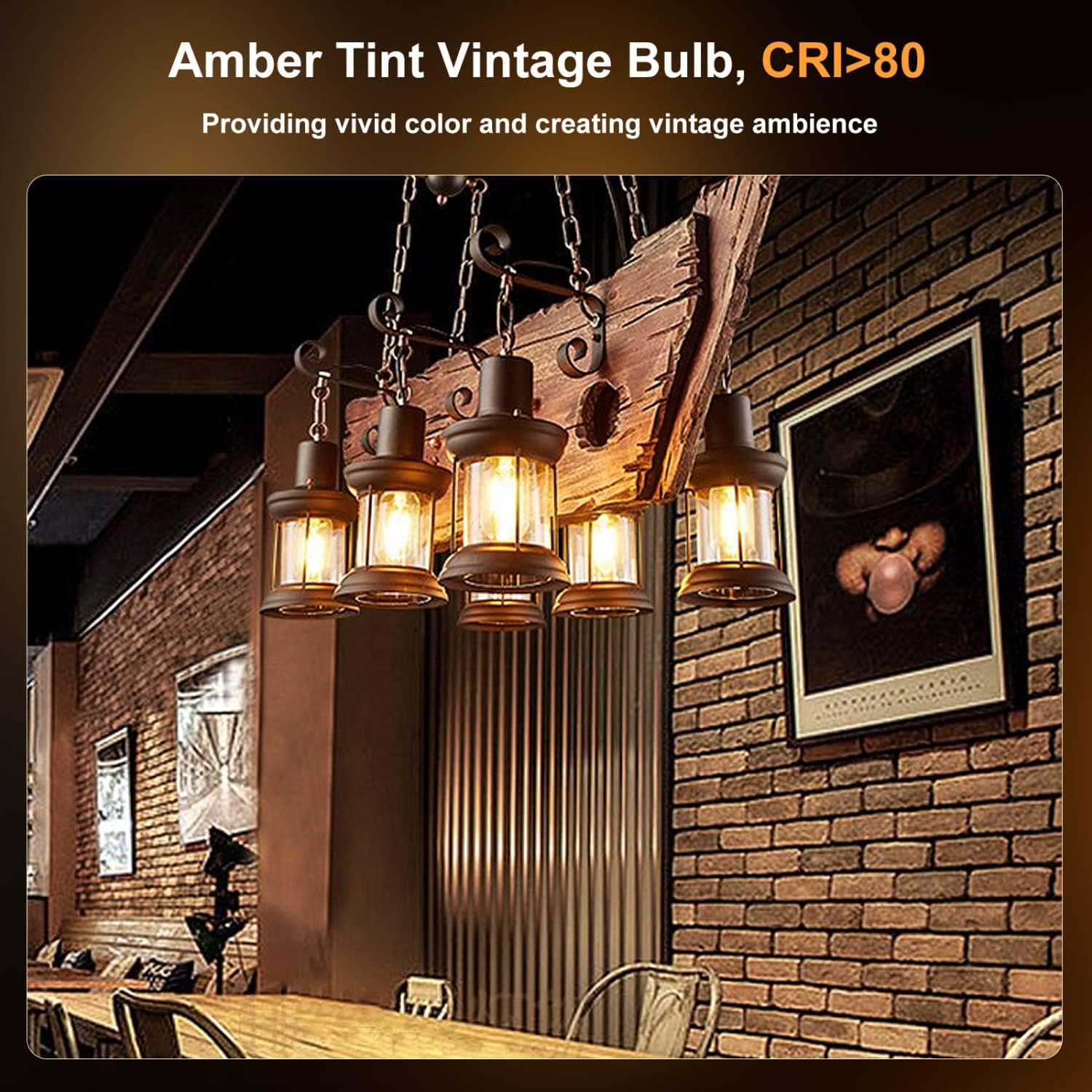 Aigostar Vintage LED Filament Bulb