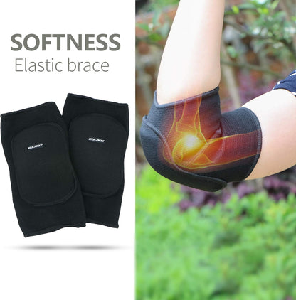 Kids Junior Youth Elbow Pads: Soft, Breathable Protection for Active Sports