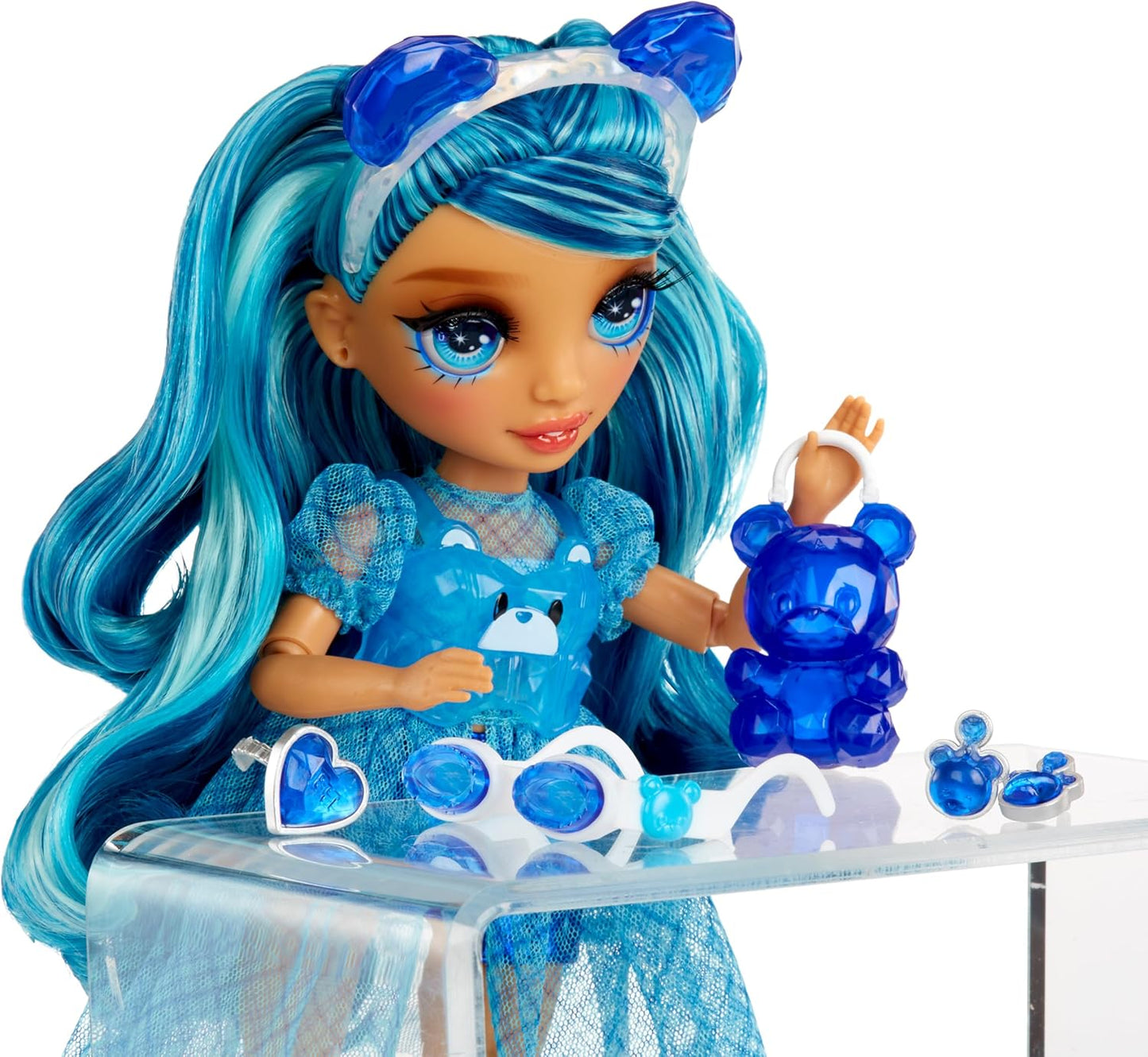 Rainbow High Skyler Crystal Fashion Doll with DIY Accessory Kit