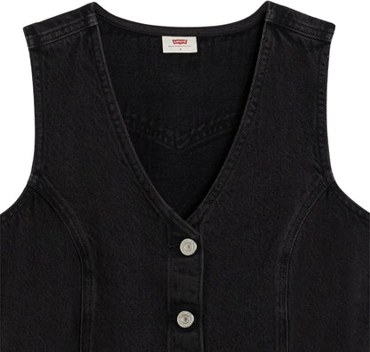 Levi's Women's Vianna Denim Dress with Capturing Moments Print