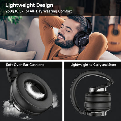 syndesmos Professional Over Ear Wired DJ Studio Headphones