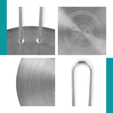 Inoxpran Universal Stainless Steel Induction Plate 21x21 cm