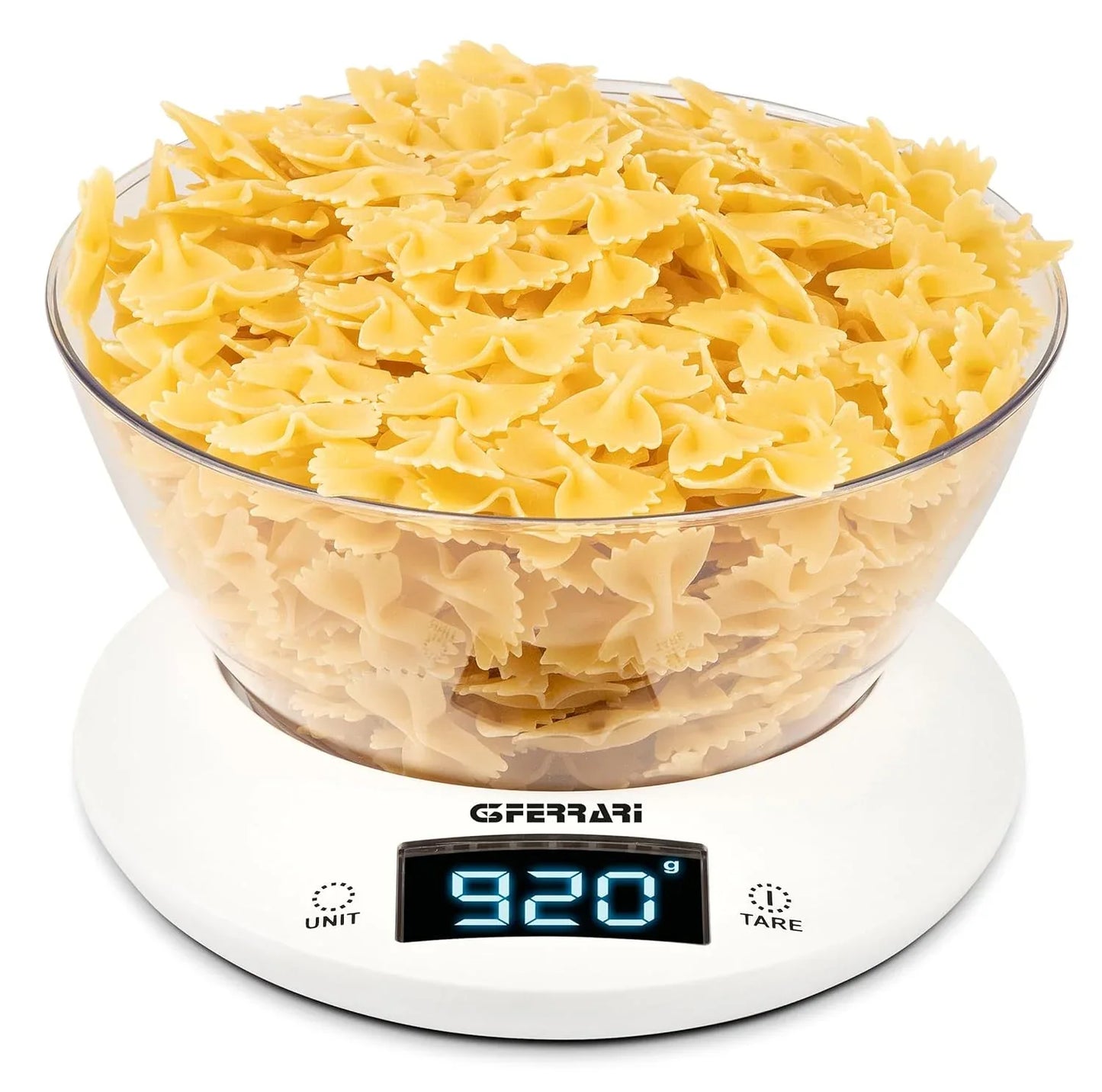 G3 Ferrari Winny Kitchen Scale – 2 Liter, 1g/5kg, White - Gomix Brands Outlet