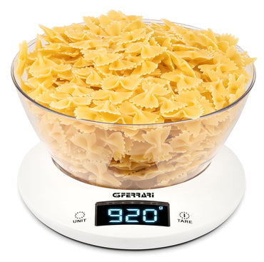G3 Ferrari Winny Kitchen Scale – 2 Litre, 1g/5kg, White