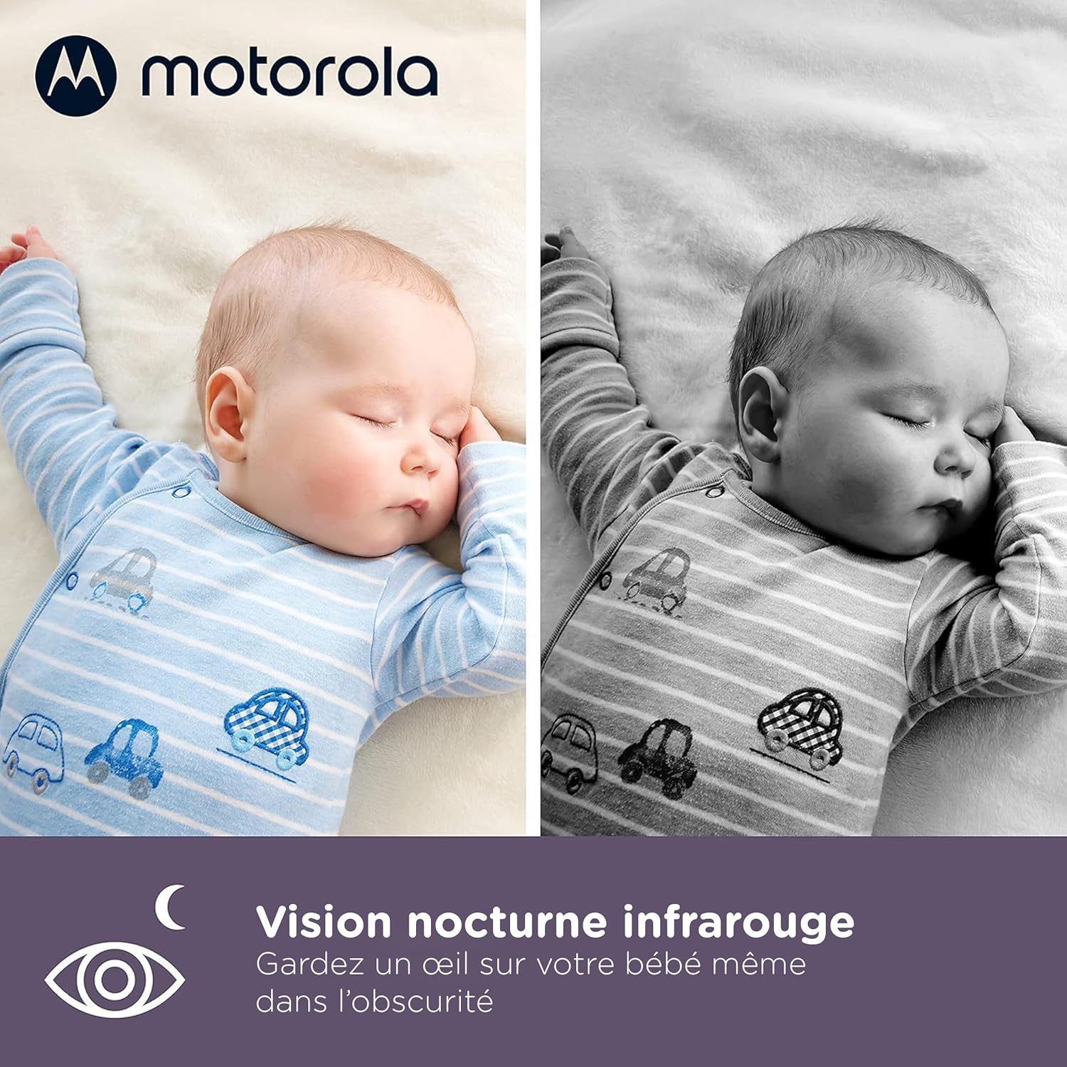 Motorola VM65X Connect Full HD Wi-Fi Baby Monitor with Flexible Mount
