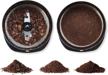Amazon Basics Electric Coffee Grinder 30 g Capacity Stainless Steel CG9402-CE