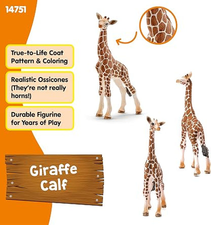 Schleich 14751 Giraffe Calf Animal Figure