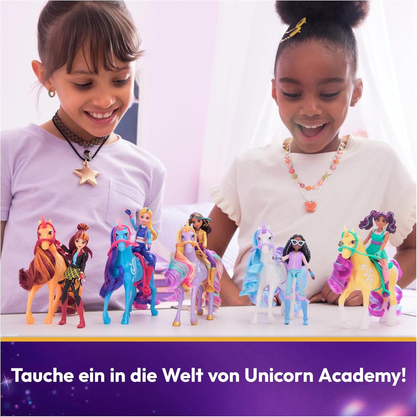 Unicorn Academy Sophia & Wildstar 12cm Articulated Figure Set