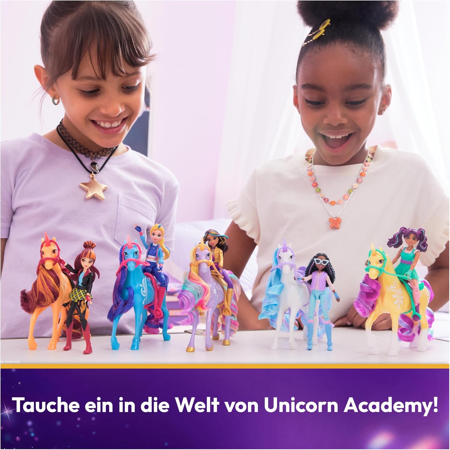 Unicorn Academy Sophia & Wildstar 12cm Articulated Figure Set
