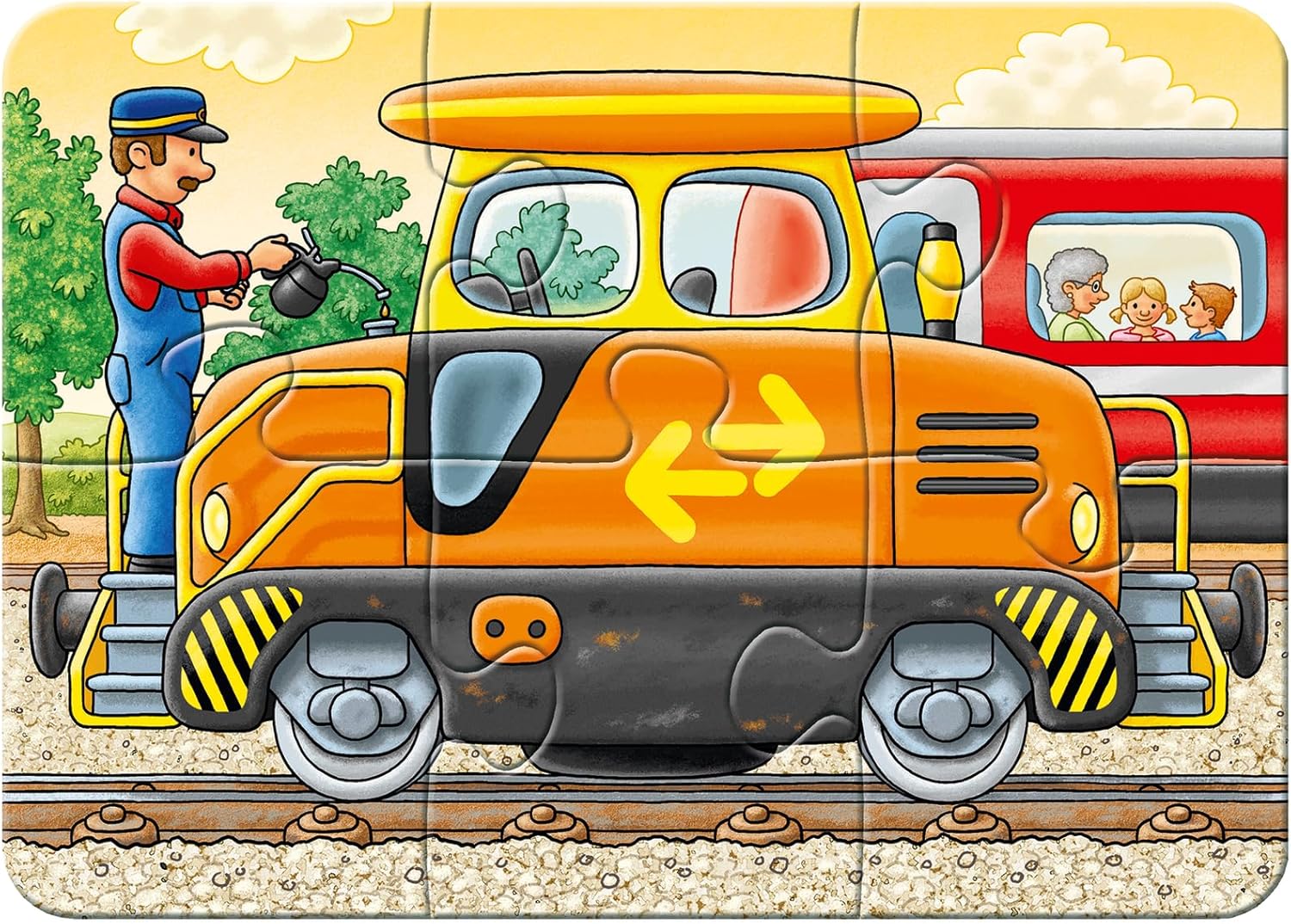 Ravensburger My First Hard at Work Vehicle Puzzle Set