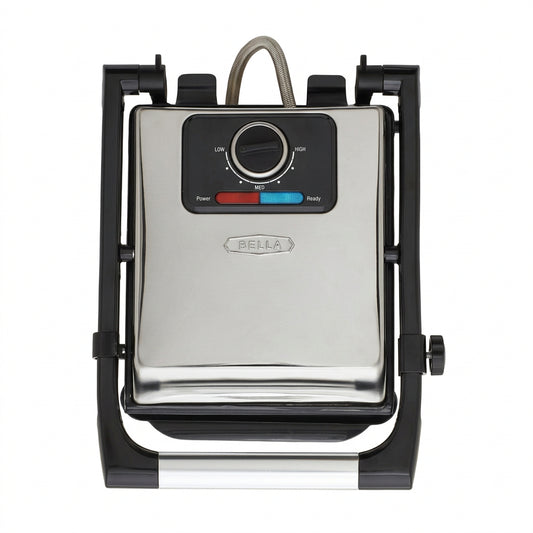 BELLA 17874 Electric Panini Press and Indoor Grill 1400W Stainless Steel