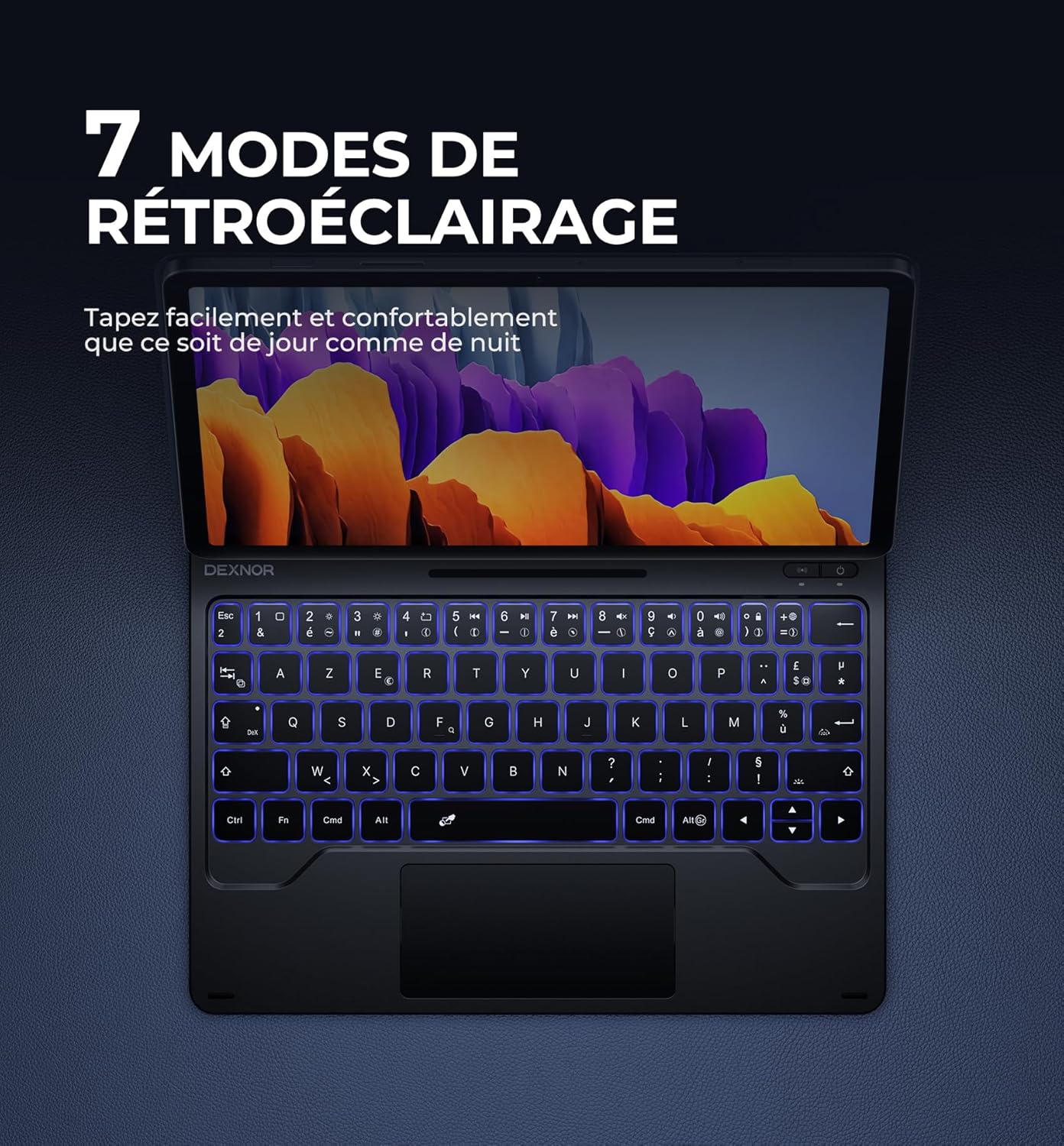 Dexnor Magnetic Backlit Keyboard for Samsung Galaxy Tab S9