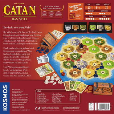 Catan Board Game: Strategic Resource Trading, Settlement Building for Family Fun