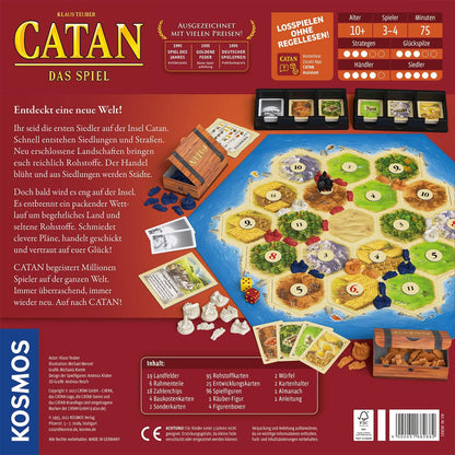Catan Board Game: Strategic Resource Trading, Settlement Building for Family Fun