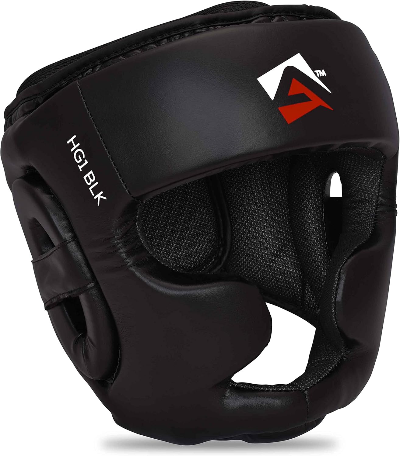 AQF Premium Full Face Boxing Headguard: MMA Training Headgear Muay Thai Sparring Protection