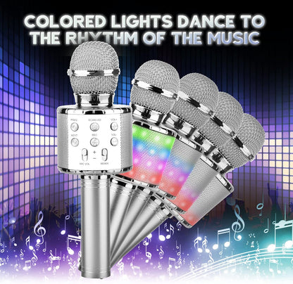 ShinePick Wireless Portable Bluetooth Karaoke Microphone