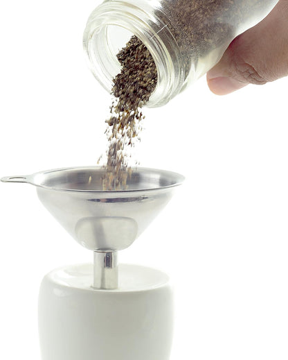 Norpro Stainless Steel Funnel Set – Three Sizes for Kitchen