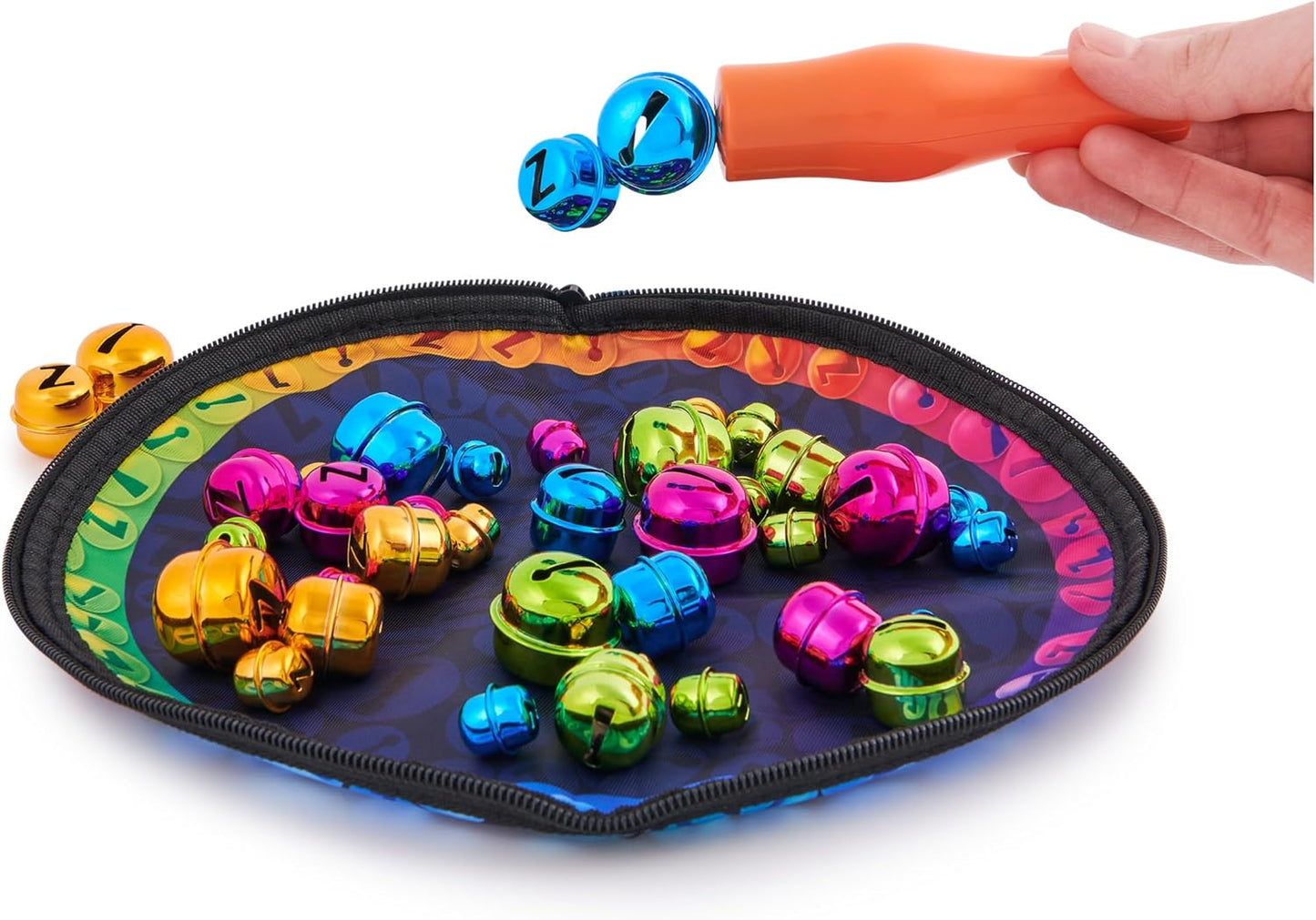 Bellz Quick Pick-up Family Magnet Game with Colorful Bells