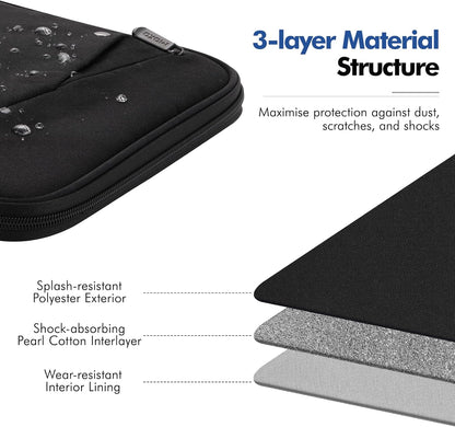 MoKo 9‑11 Inch Padded Tablet Sleeve with Carry Handle