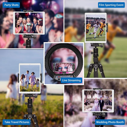 Cenawin Universal Tablet Tripod Adapter for 4.7‑12.9‑Inch Devices