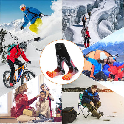 ZONSUSE Unisex Heated Socks FRW 5000mAh Black