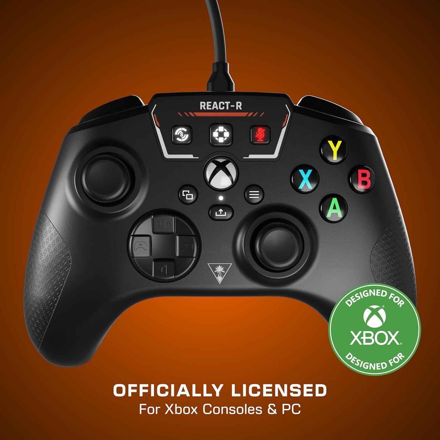 Turtle Beach REACT‑R Xbox Controller with Audio and Mappable Buttons