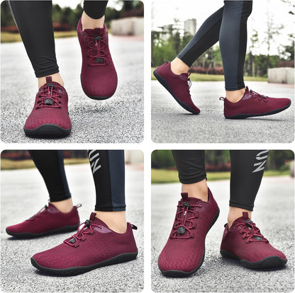 Geweo Unisex Barefoot Running Shoes – Lightweight Breathable Minimalist Design