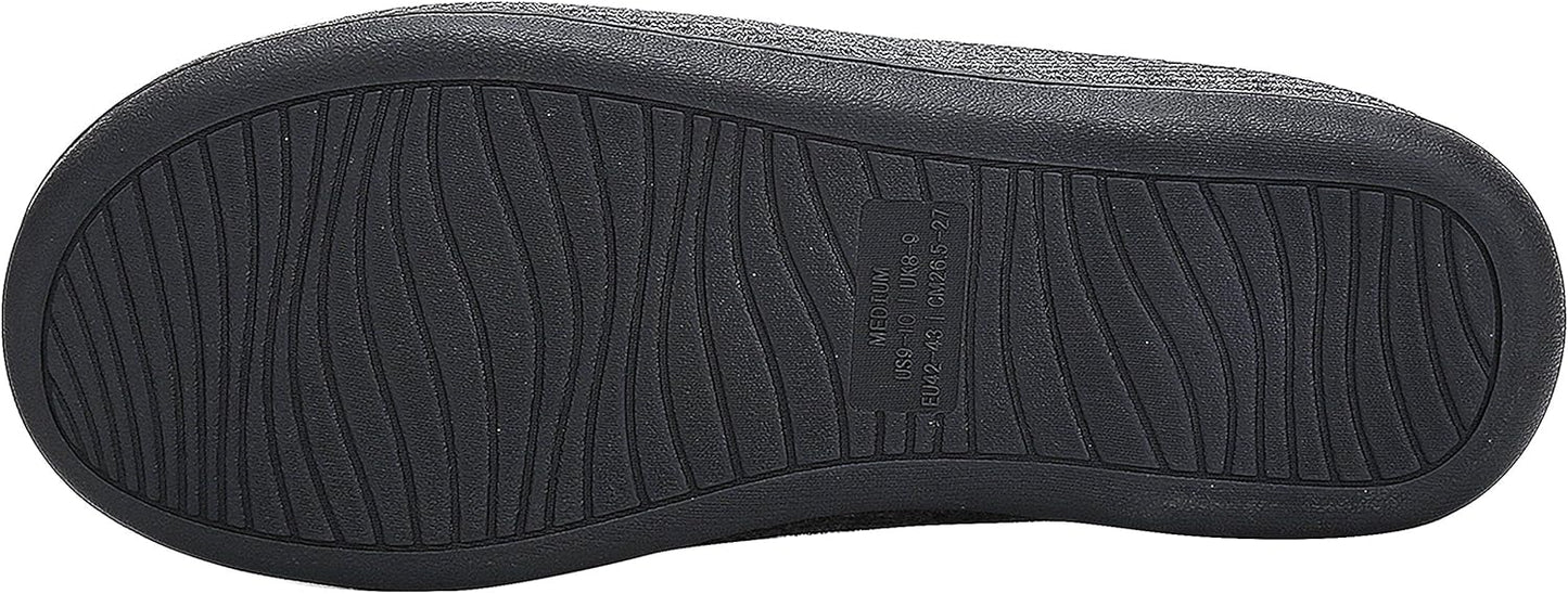 Mishansha Unisex Warm Memory Foam Indoor Outdoor Plush House Slippers