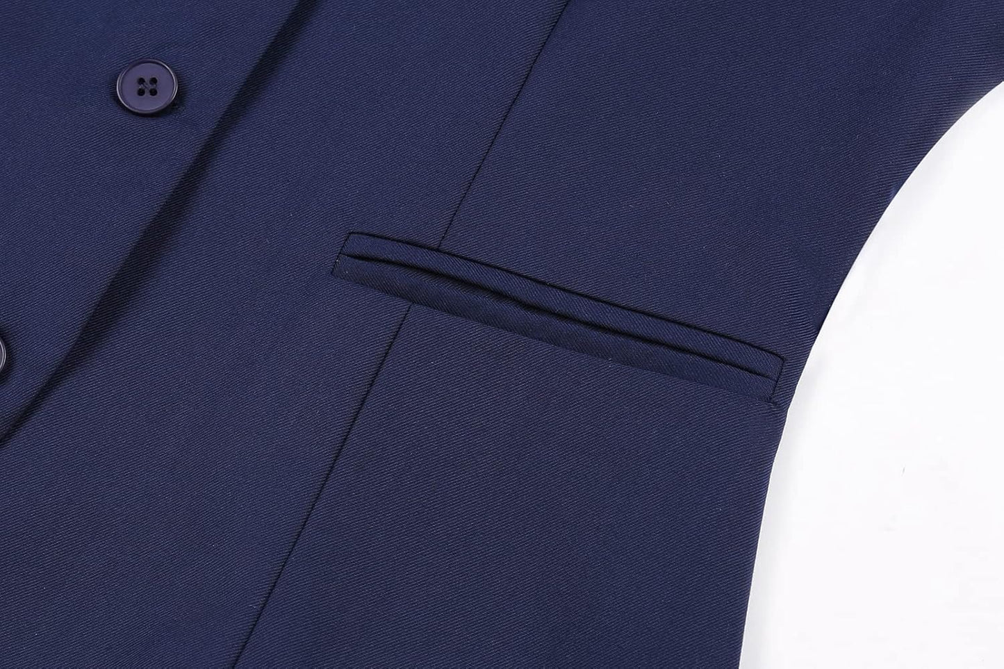 Navy Blue Women's Vest Waistcoat with Pockets – MINTLIMIT