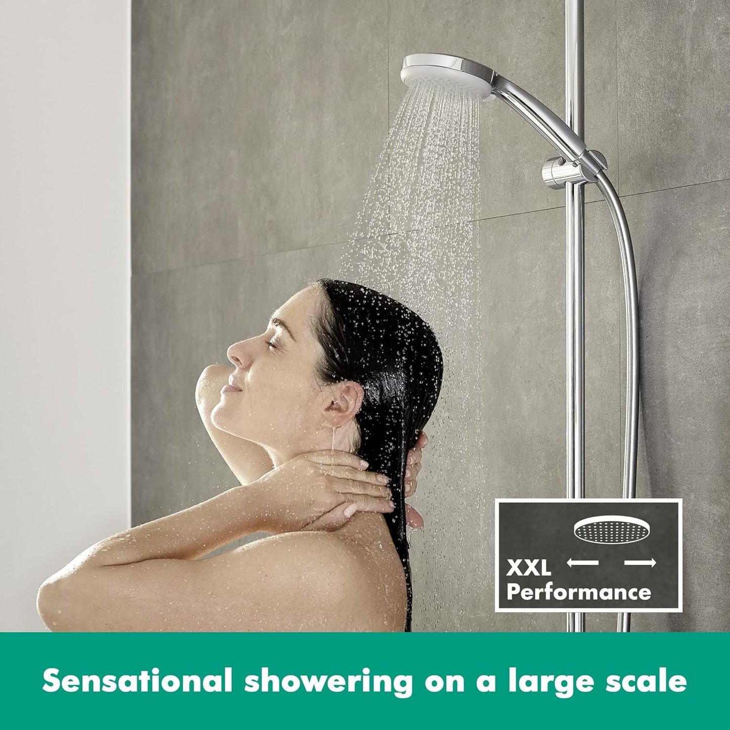 Hansgrohe Croma 100 Hand Shower – 4 Jet Chrome Finish