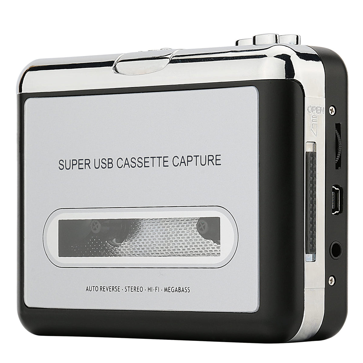 Reshow R-CP18S Portable Cassette Tape Player Silver