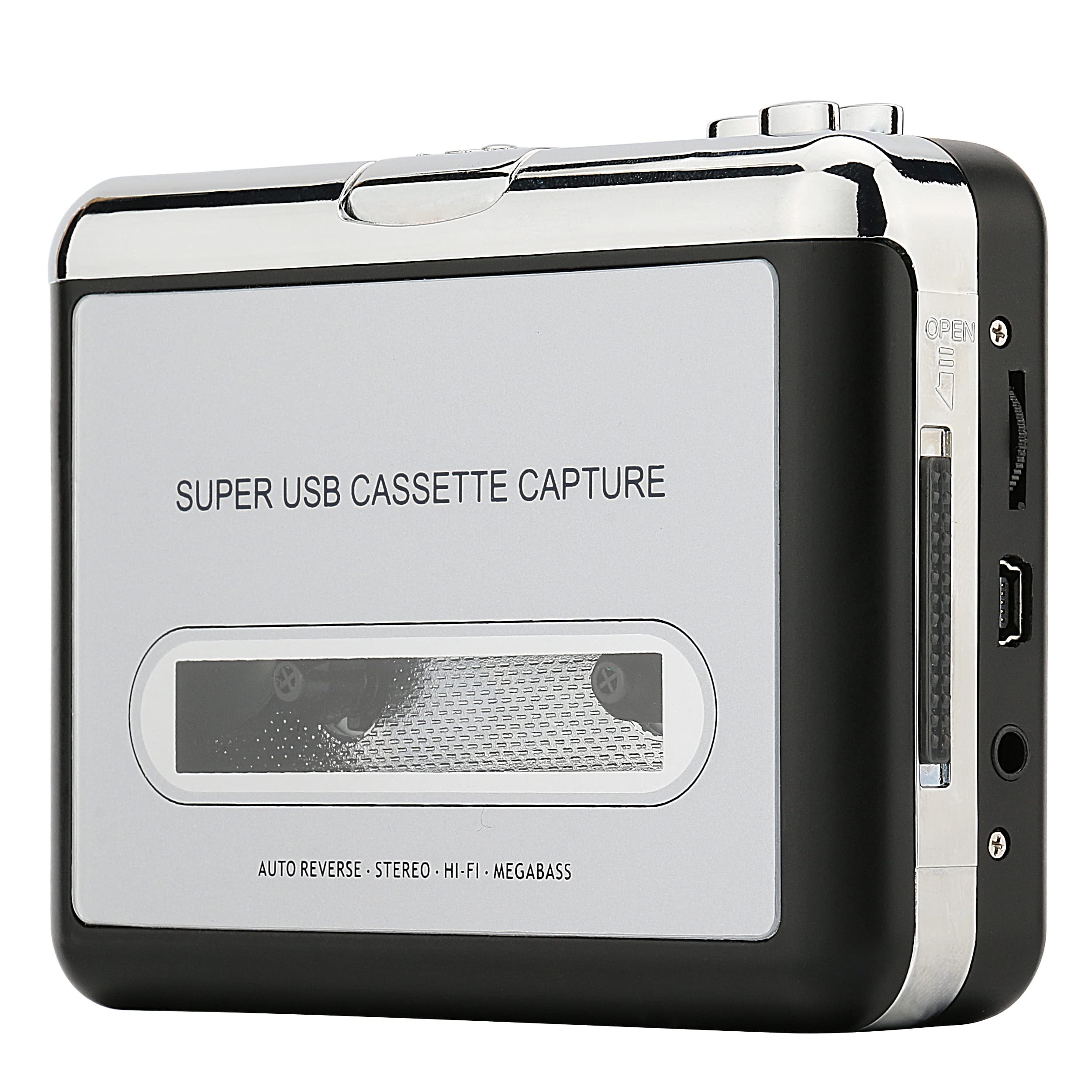 Reshow R-CP18S Portable Cassette Tape Player Silver