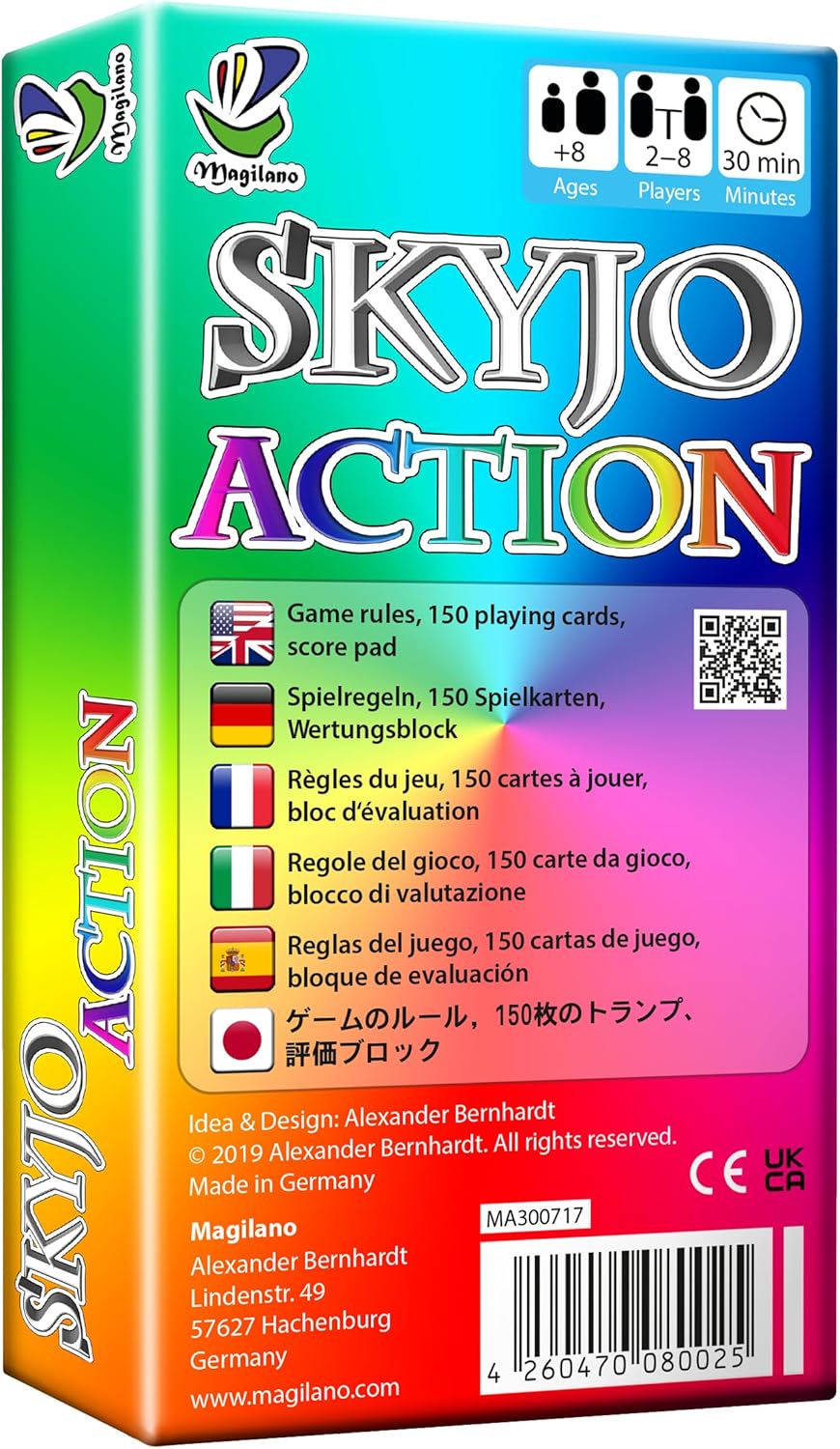 Magilano SKYJO Action Card Game