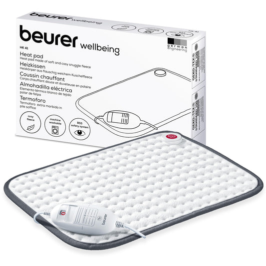 Beurer HK 2023 Limited Edition Cosy Heated Cushion Pad for Soothing Comfort