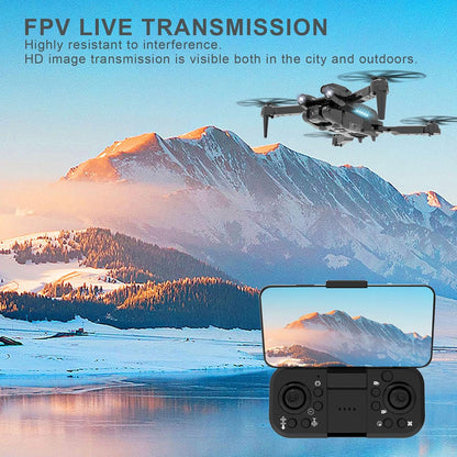 IDEA12 Adjustable 1080P Drone with Dual Cameras & Obstacle Avoidance