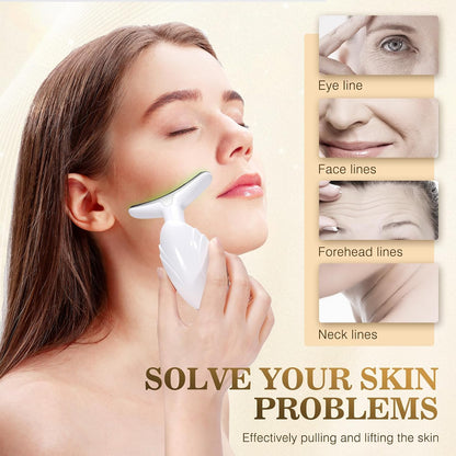 Aiseeok EMSMJYV04 Face Massager 3 Modes 45°C Warming