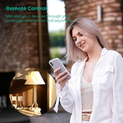 UPXNBOR 13A Smart WiFi Socket with Energy Monitoring