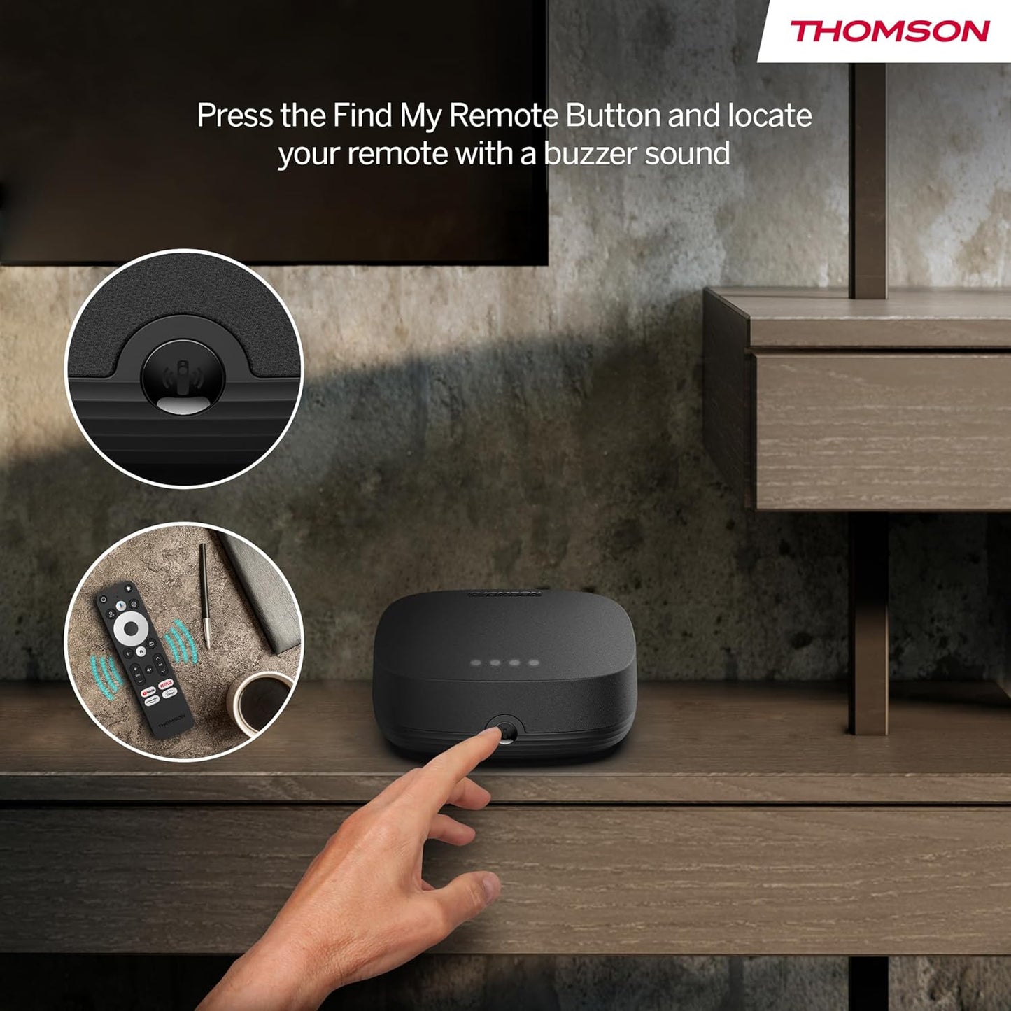 Thomson Streaming Box Plus 270: 4K UHD Android TV with Google Cast, Wi-Fi