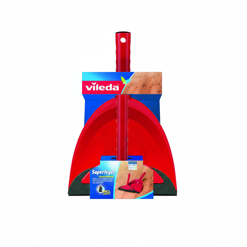 Vileda Superfeger Classic 1457 Dustpan and Brush Cleaning Set