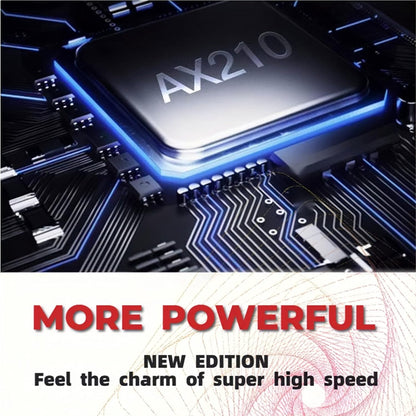 Ziyituod WiFi 6E AX210 PCIe Card with Bluetooth 5.2 Tri‑Band 5400Mbps