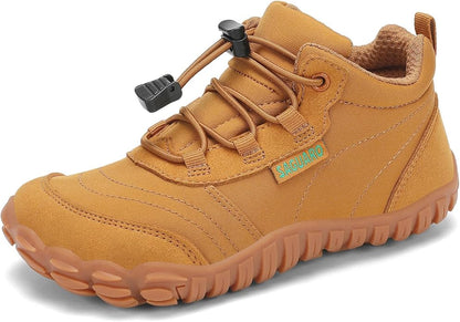 SAGUARO Kids Trail Running Shoes – Lightweight Breathable Barefoot Trainers