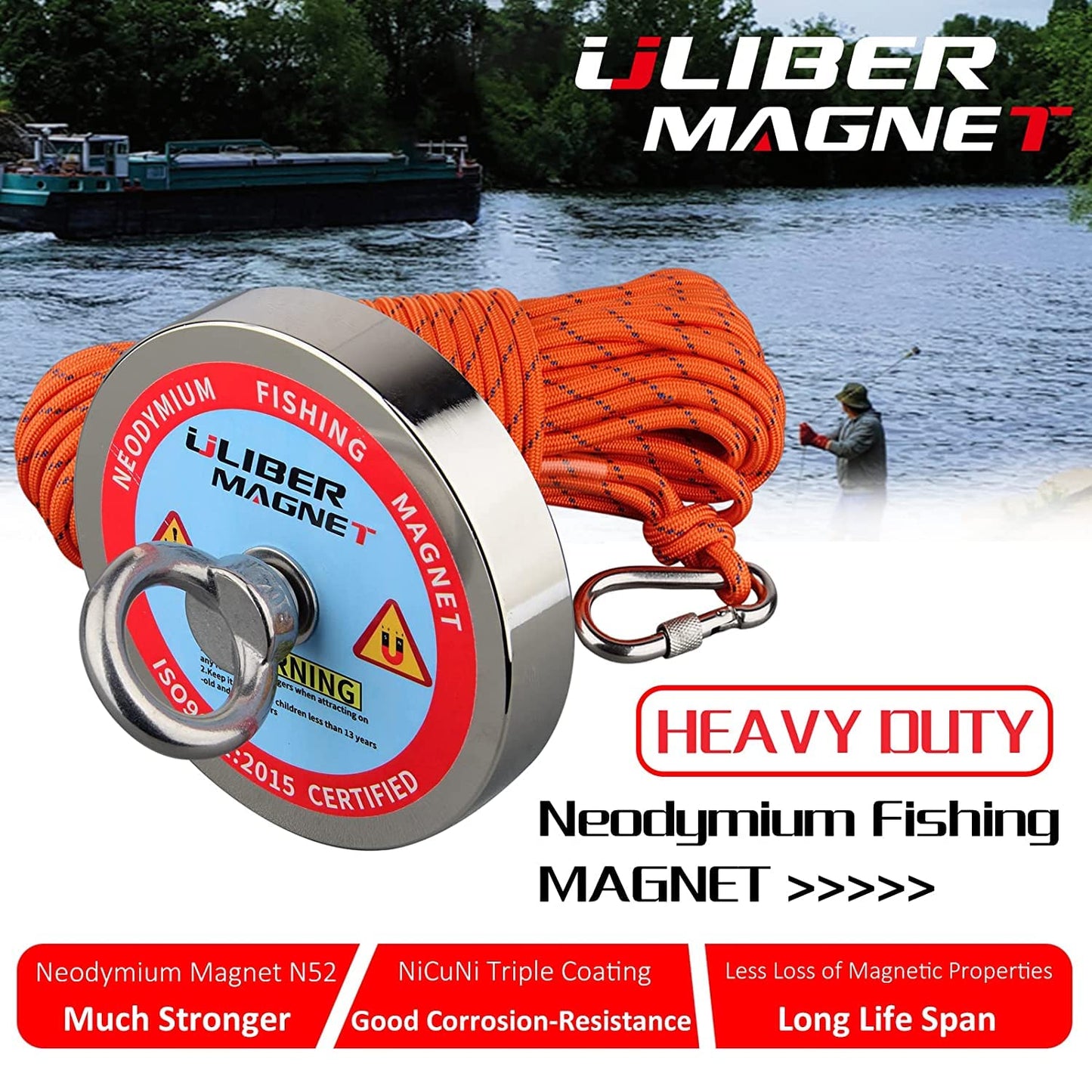 ULIBERMAG 500kg Neodym Magnet