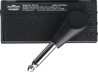 Vox amPlug 3 AC30 Headphone Amplifier: Classic British AC30 Tone